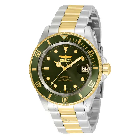 Invicta Pro Diver Automatic Green Dial Men's Watch