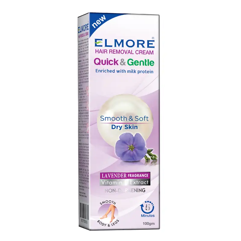 Elmore Hair Removal Cream Lavender Fragrance - 100gm