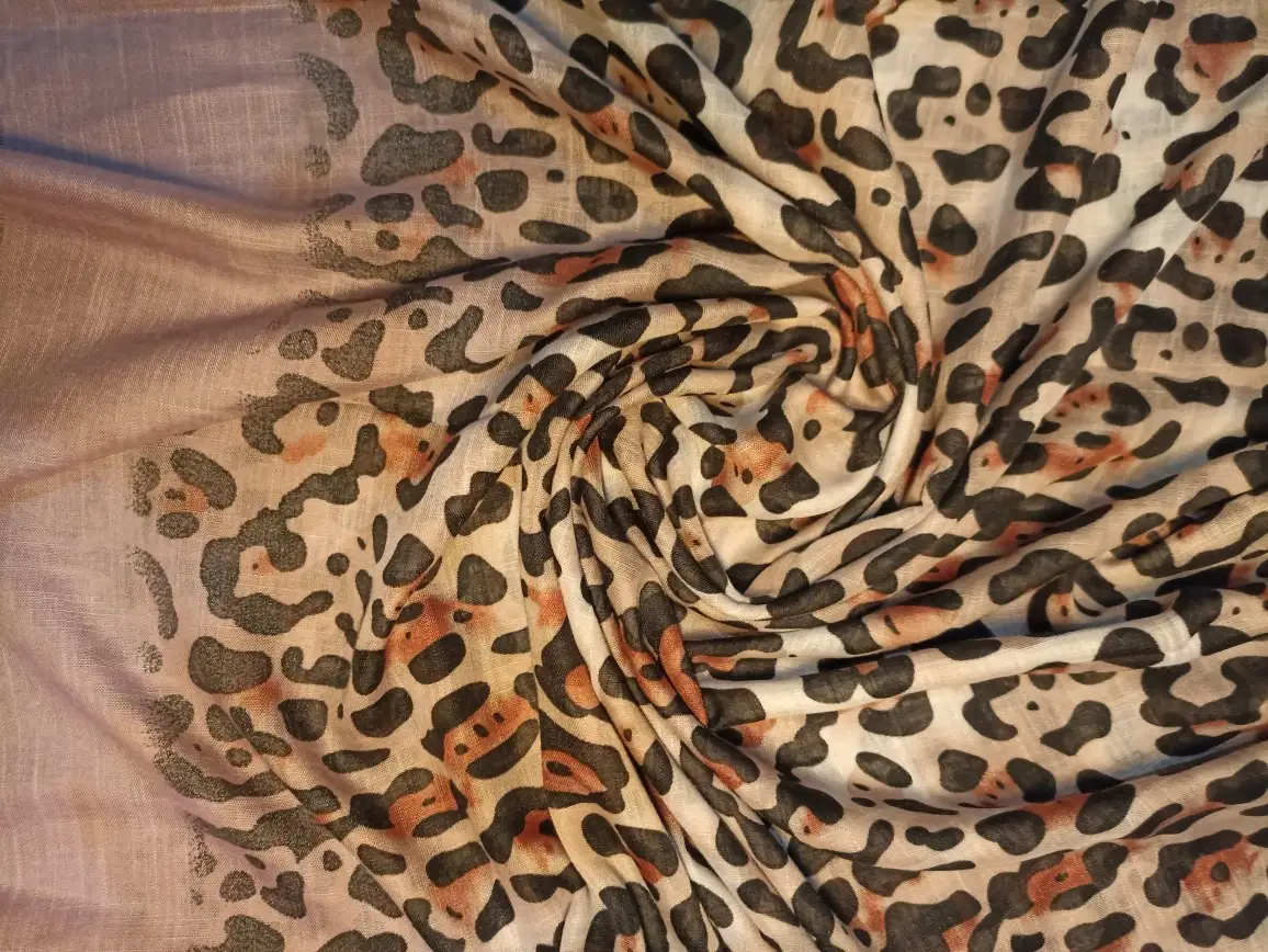 Noor’s CHEETAH Printed scarf WSC 028