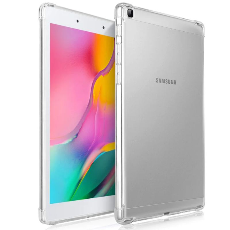 Samsung Galaxy Tab T290/A 8" Clear Silicon TPU Corner Case