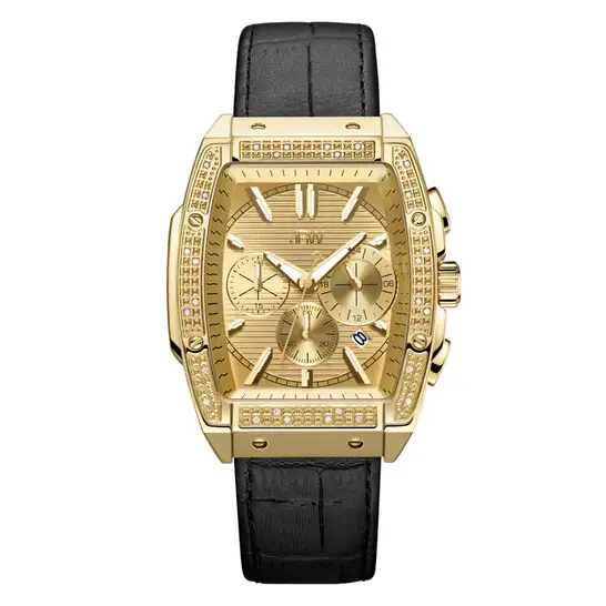 JBW Echelon Quartz Diamond Gold Dial Men's Watch