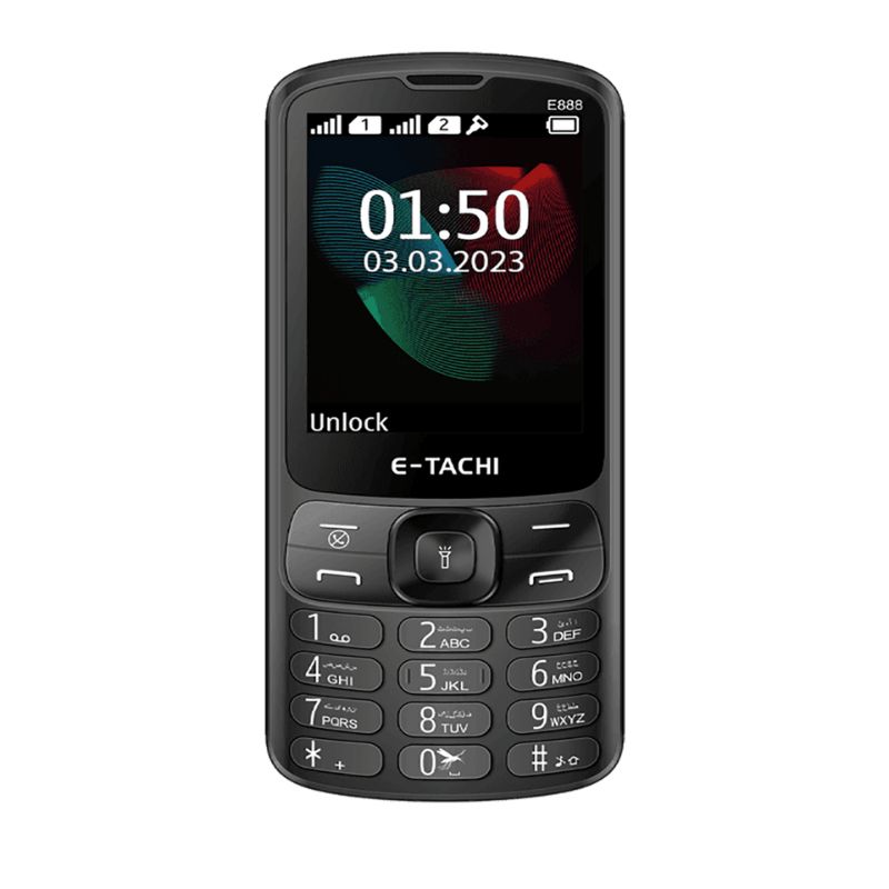 E-Tachi E888 Dual Sim With Official Warranty