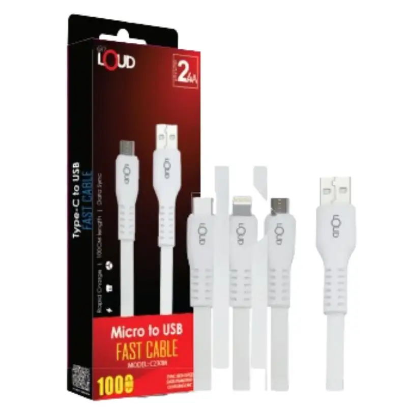 Loud C230 iPhone Cable To USB Fast Cable (IOS)