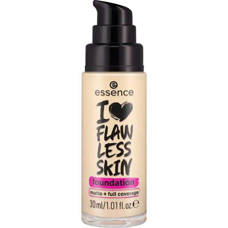 Essence - I Love Flawless Skin Foundation 20 Medium Porcelain 30 Ml 4059729421647
