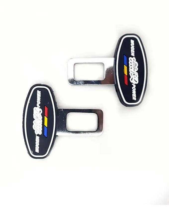 Car Seat Belt Clip Rubber – Mugen – Black