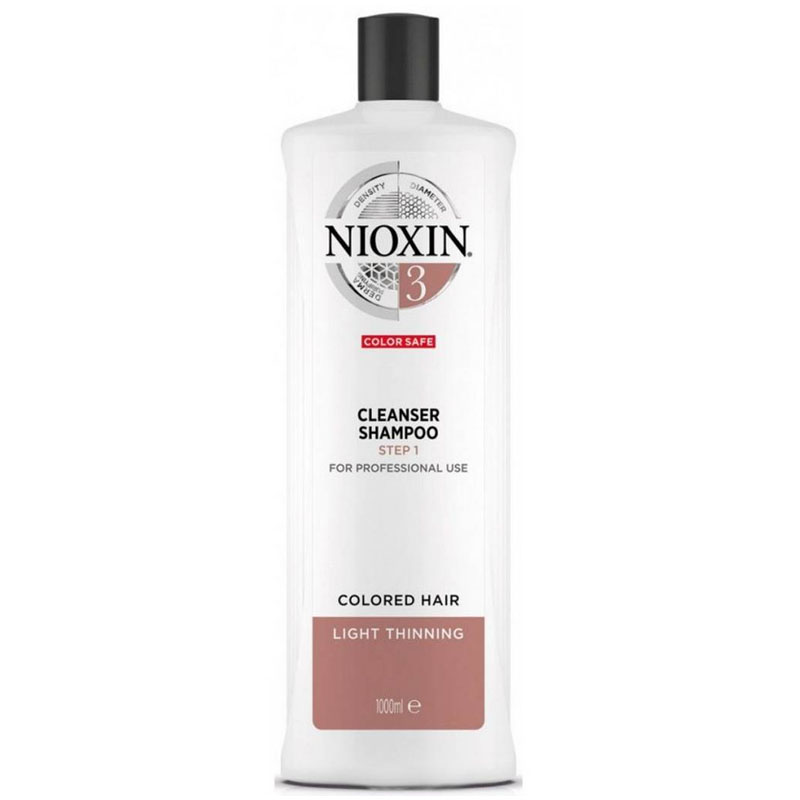 Nioxin Cleanser/Shampoo System 3 - 300ml (SYS1) - (8005610492117)
