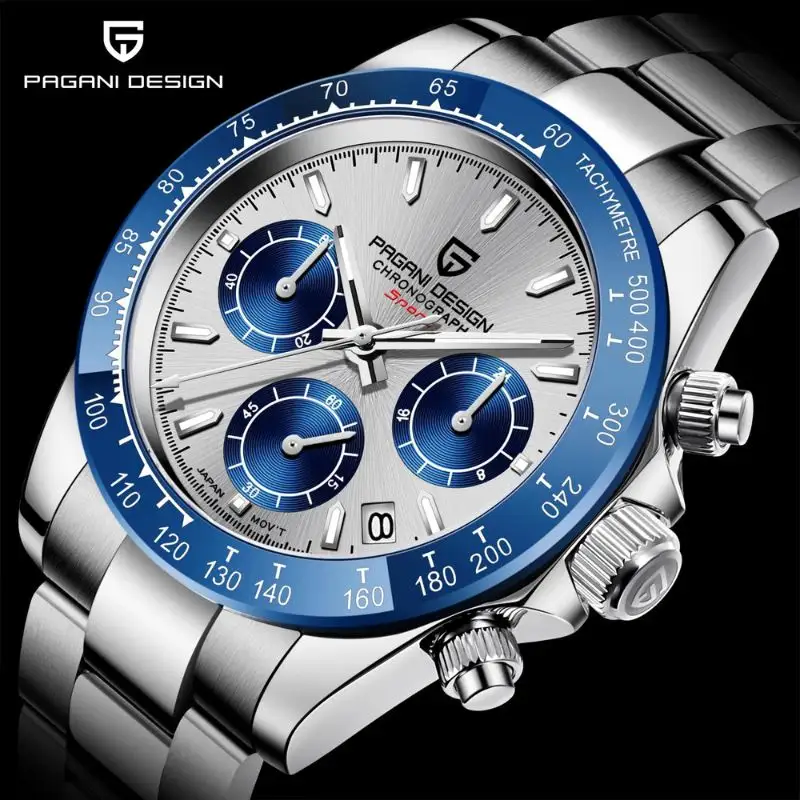 Pagani Design By Benyar Seiko vk63 chiain