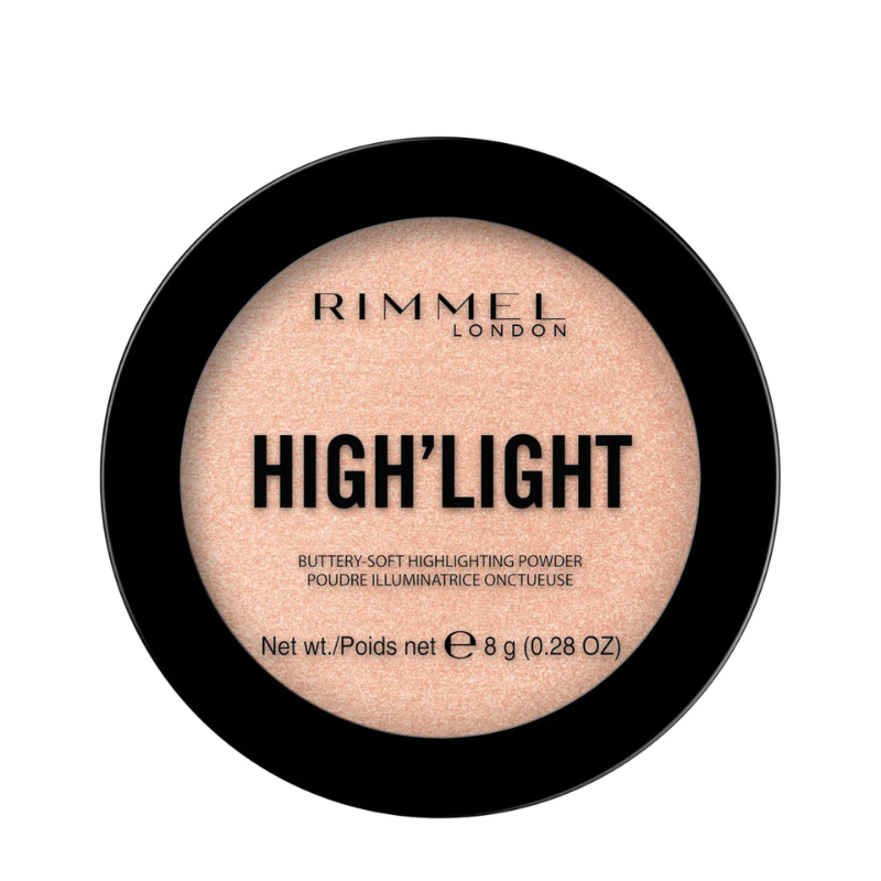 Rimmel London 002 Highlighter Powder – ROSE GOLD 3616301524519