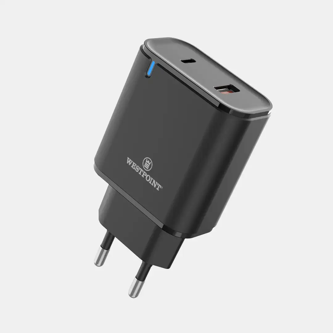 Westpoint WP-05 Charger (PD20W + QC 3.0) With Official Warranty