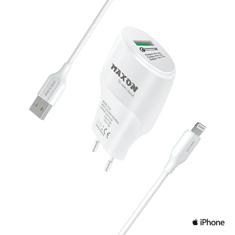 Maxon F-20 Iphone Fast Charger 18w With Official Warranty