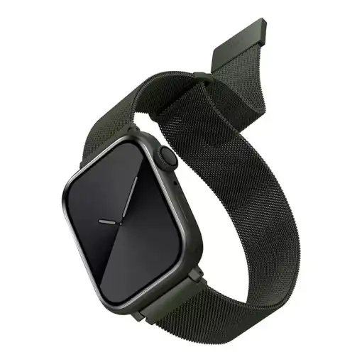 Uniq Dante Apple Watch Mesh Steel Strap Series 1-8 SE/SE2 49/45/44/42mm – Hunter (Green)