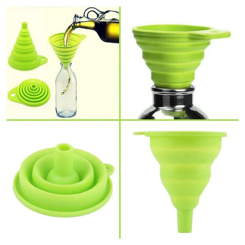 Collapsible Silicone Funnel