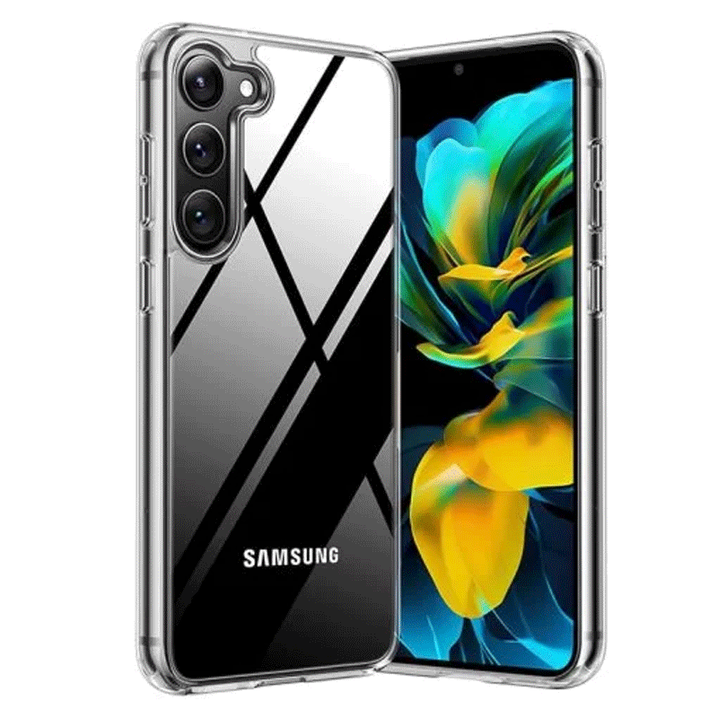 Torras Diamond Series Phone Case for Samsung Galaxy S23 Plus – Clear – X0031JSARV