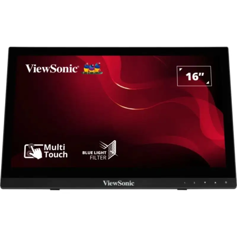 ViewSonic TD1630-3 16 inch 10-Point Multi Touch Display Monitor
