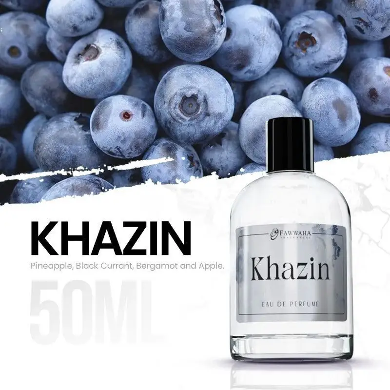 FAWWAHA PERFUME KHAZIN IMPRESSION OF CREED AVENTUS 50ml