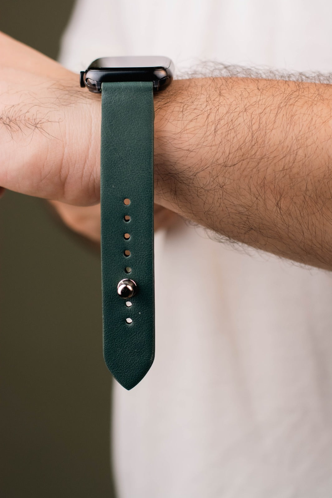 Waji's | Dust Brown Apple Watch Strap - Pure Leather Strap
