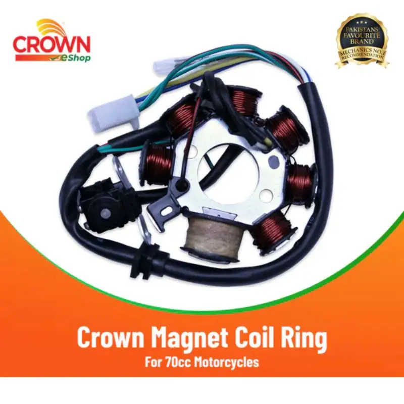 Crown Magnet Coil Ring for 70cc Motorcycles