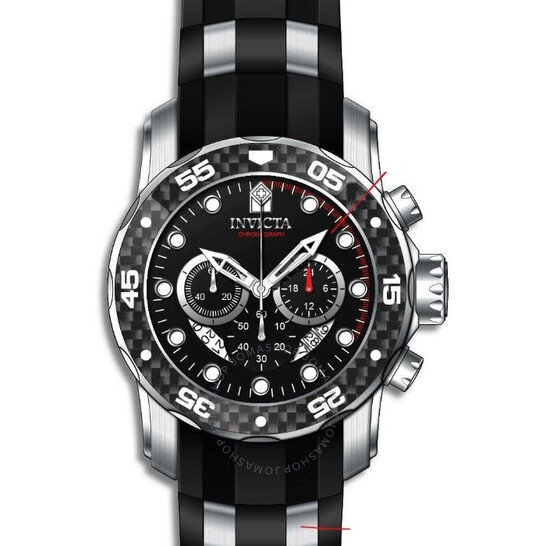 Invicta Pro Diver Chronograph Quartz Black Dial Men's Watch 35414