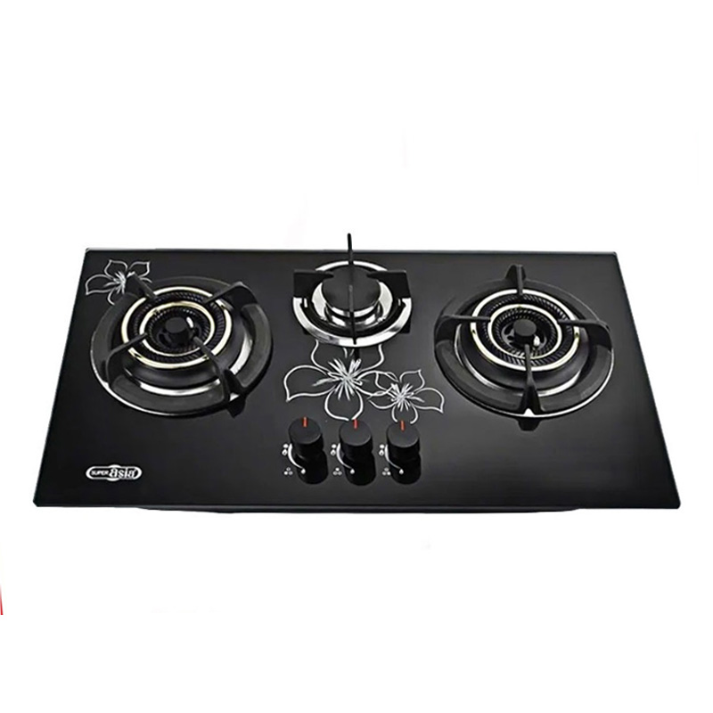 Super Asia  SHB-124 3 Burner Tempered Glass Hob With Official Warranty