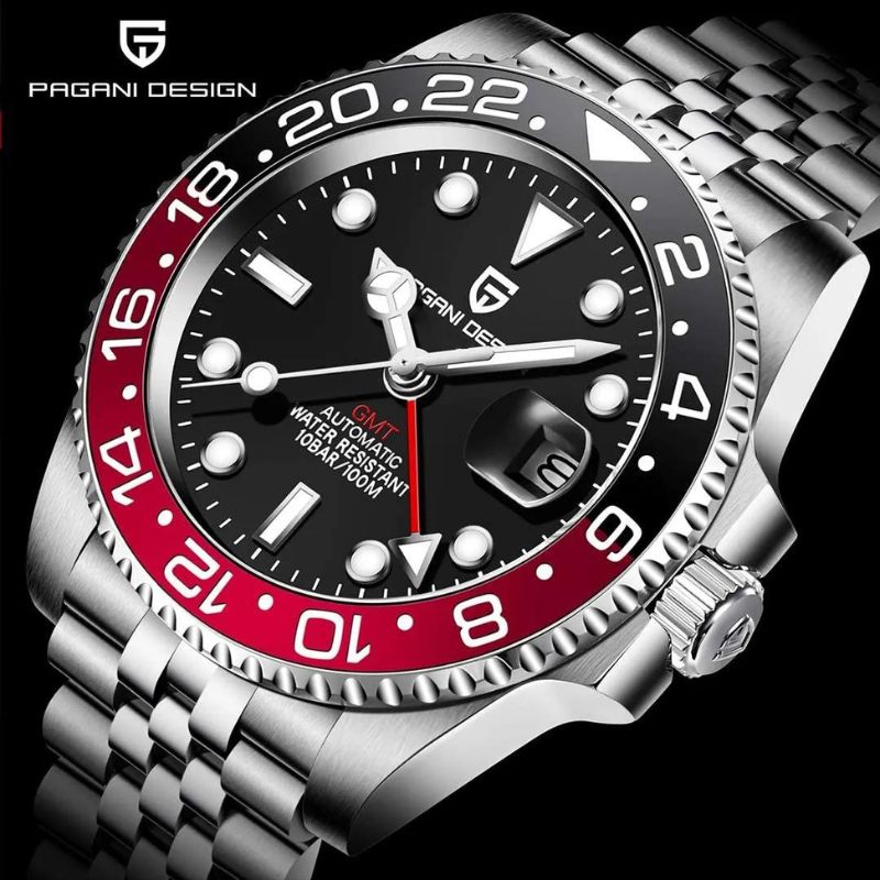 Pagani Design GMT Master II Coke Bazel Jubilee luxury watch by Benyar