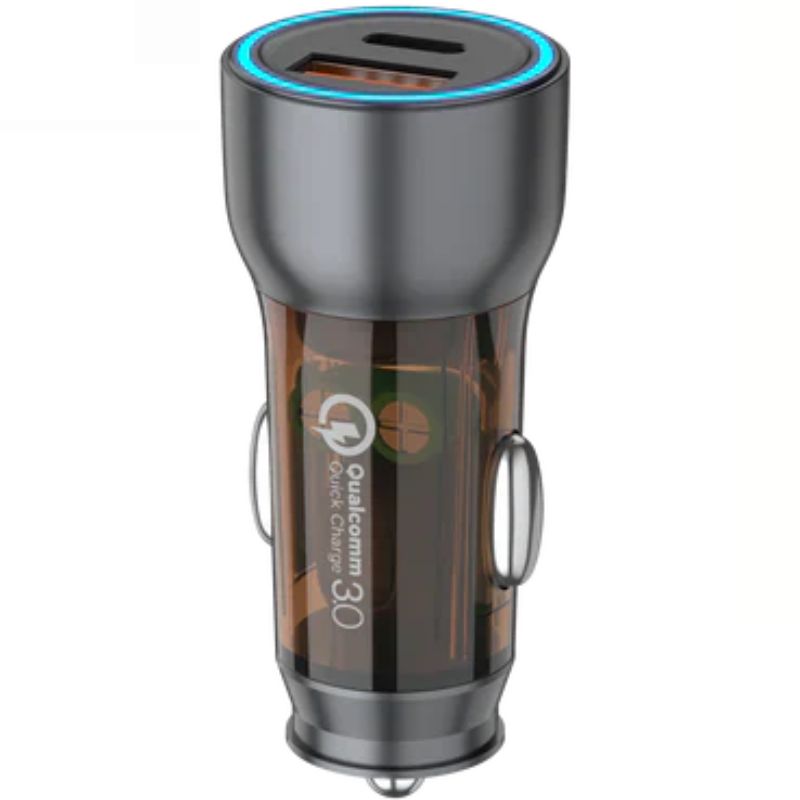Yolo Dual Port Usb A Type C- Car Charger