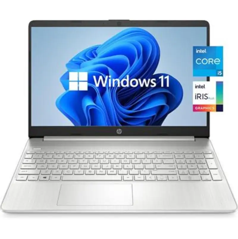 HP Notebook 15-DY5131WM Core i3 12th Gen 8GB 256GB SSD 15.6-Inch FHD Win 11 silver