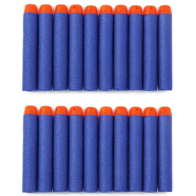Nerf Soft Dart Refill Foam Bullets - 20 pcs - Blue