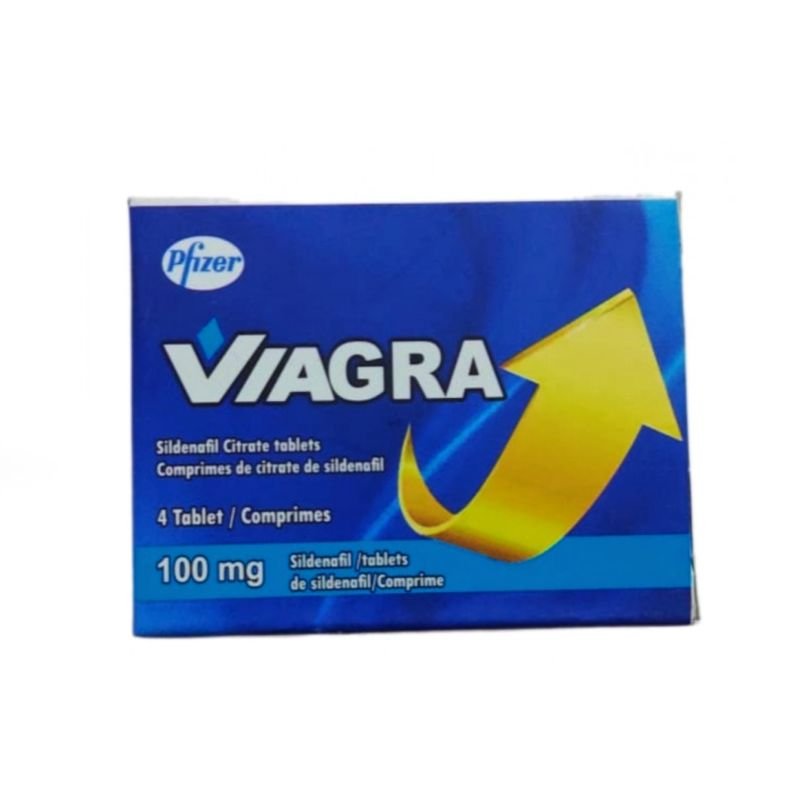 Viagra 100mg - 4 tablets