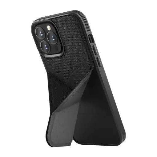 Uniq Transforma Phone Case MagClick/Magsafe Compatible for iPhone 14 Pro Max – Ebony (Black)