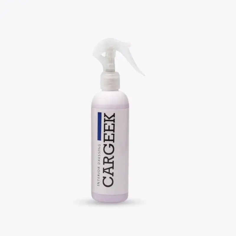 Car Geek (Pack Of 7) - All Purpose Cleaner - Interior Dressing - Super Degreaser - Waterless Wash & Polish - Towel - Applicator Pad - Brush
