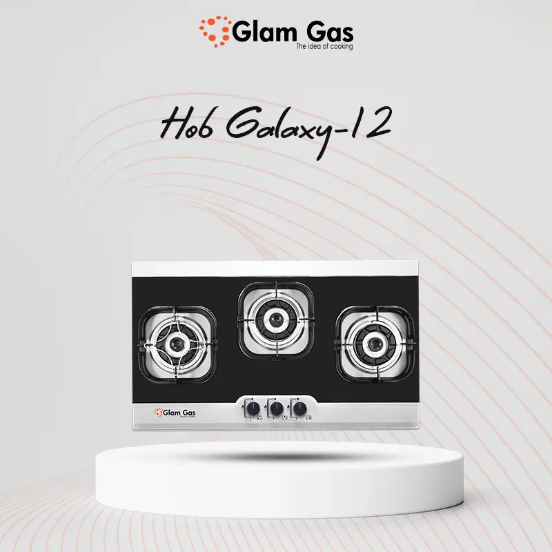Glam Gas GG Galaxy-12 Built In Hobs