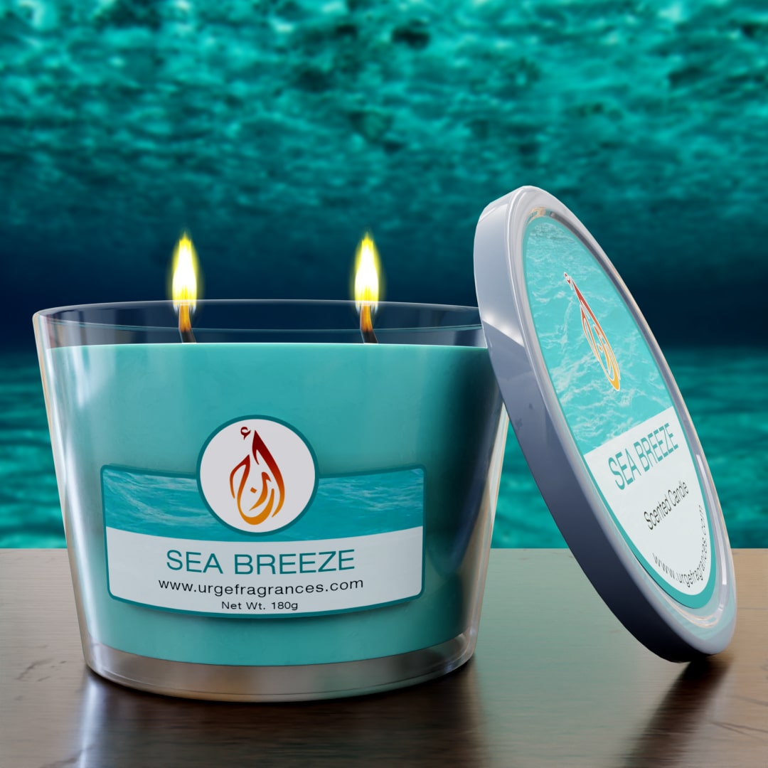 Sea Breeze Double Wick - Scented Candle