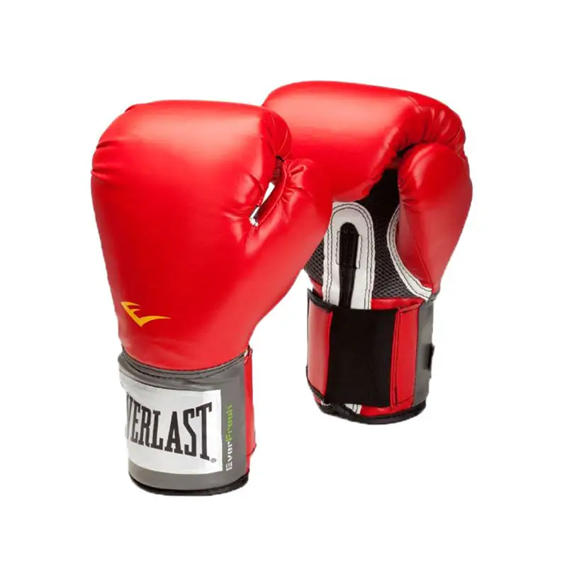 Everlast EVER-1200008 Pair Of Pro Style Boxing Gloves Red/Grey/White 396.8ounce