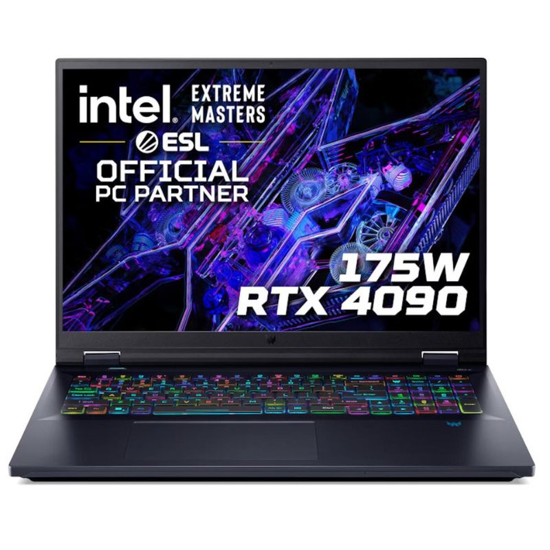 Acer Predator Helios 18 Core i9-14900HX, 64GB DDR5, 2TB SSD, NVIDIA RTX 4090 16GB Graphics 2 Year Local Warranty