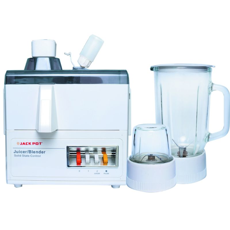 Jackpot JP-177 3 in 1 Juicer, Blender & Grinder Glass With Official Warranty