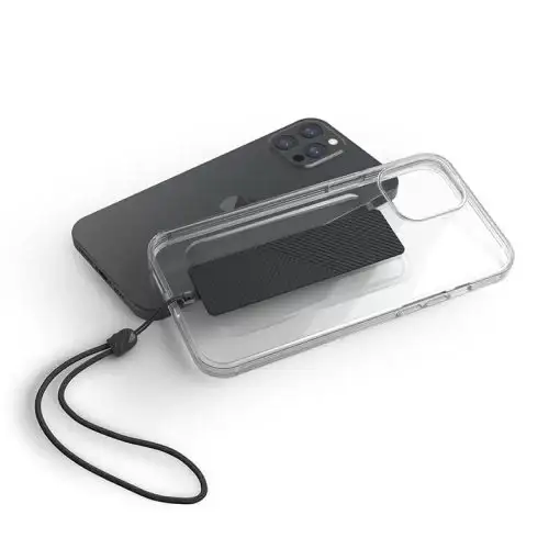 Uniq Hybrid iPhone 12/12 Pro Heldro Antimicrobial Phone Case – Lucent (Clear)