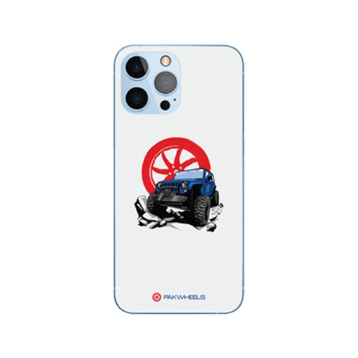 Customized Mobile Case for Apple iPhones (Jeep-white Design - PW)