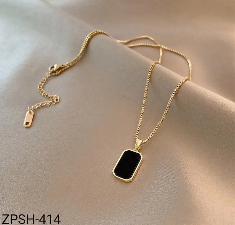 Painted Rectangle Pendant-ZPSH414