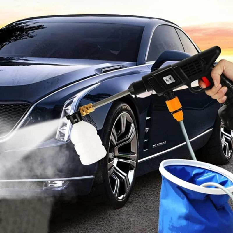 Portable Powerful High Pressure 48v Lithium Cordless Wireless Car Wash Water Jet
