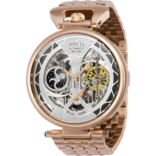 Invicta Objet D Art Automatic Silver Dial Men's Watch