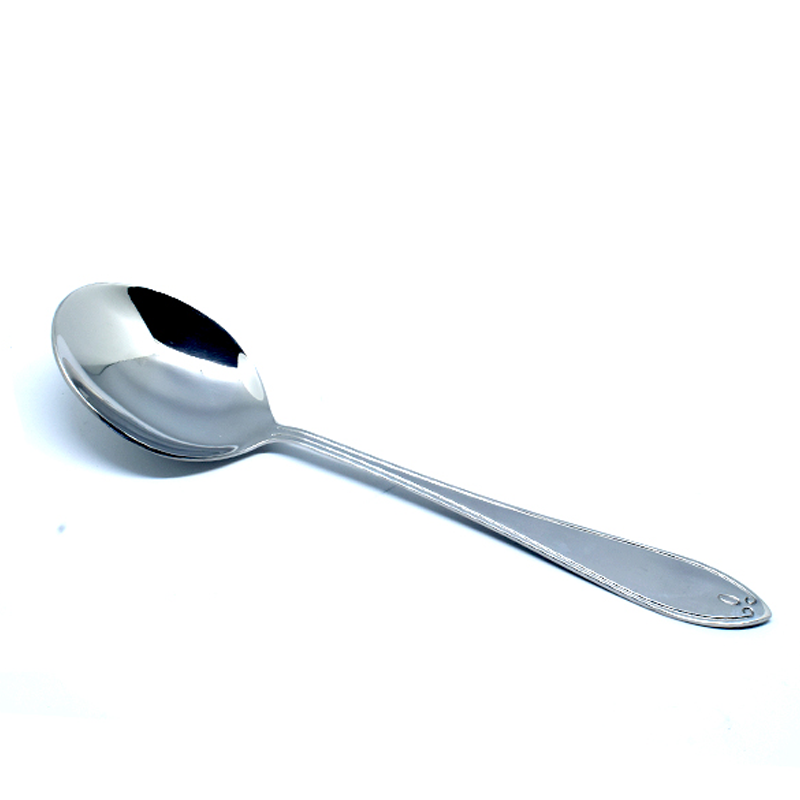 Cambridge CS0621 Curry Spoons ,2 Spoon Card Set Stainless Steel Design Fish Eye