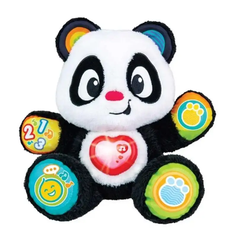 Win-Fun 0797 Panda Pal Stuffed Panda Figure Toy With Light & Music