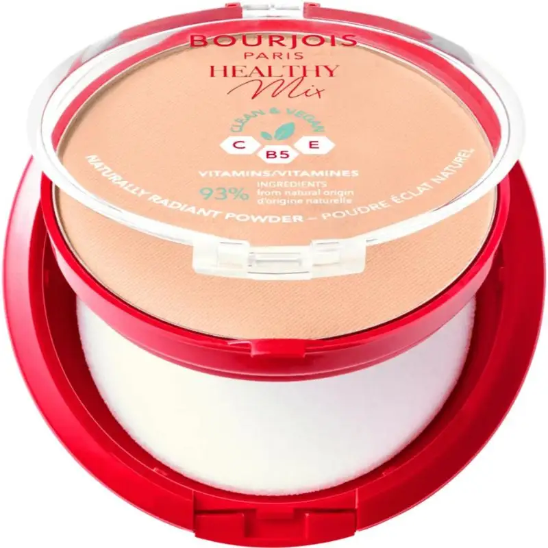 Bourjois Healthy Mix Clean & Vegan Compact Poeder - 04 Golden Beige 3616303915131