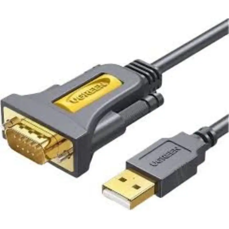 UGREEN USB TO DB9 RS-232 ADAPTER CABLE CR104 20223 3-METER