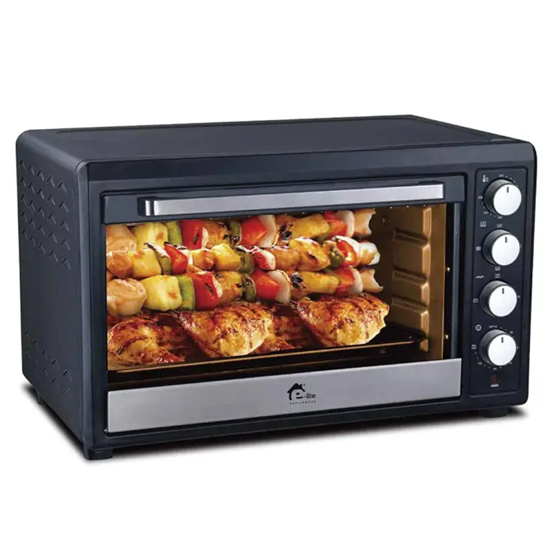 E-Lite ETO-653R Oven Toaster 65 Liter With Official Warranty
