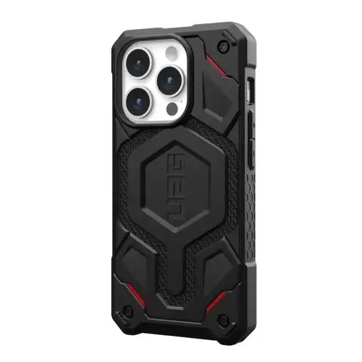 UAG Monarch Pro Series Phone Case for iPhone 15 Pro Max – Kevlar Black