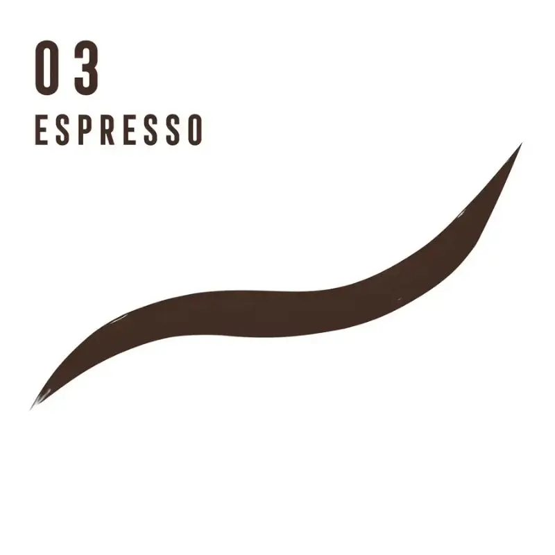 Max Factor Masterpiece Matte Liquid Eyeliner, 03 Espresso (3616304017452)
