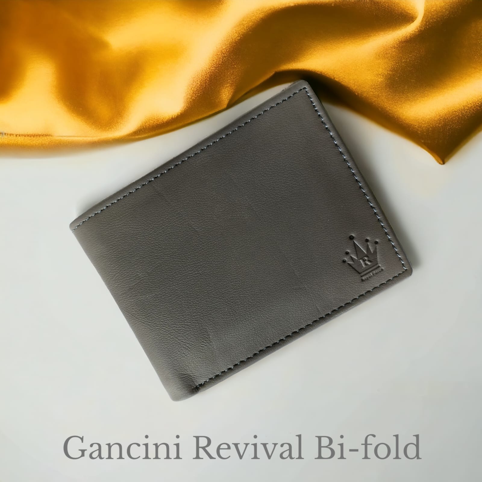 Royal Force Ultra Soft Genuine Leather Wallet Shadow Grey