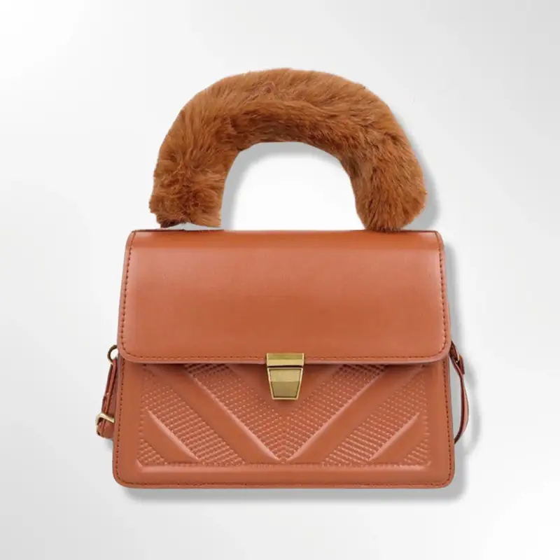 Garry's & Co Fur Handle Bag 9B