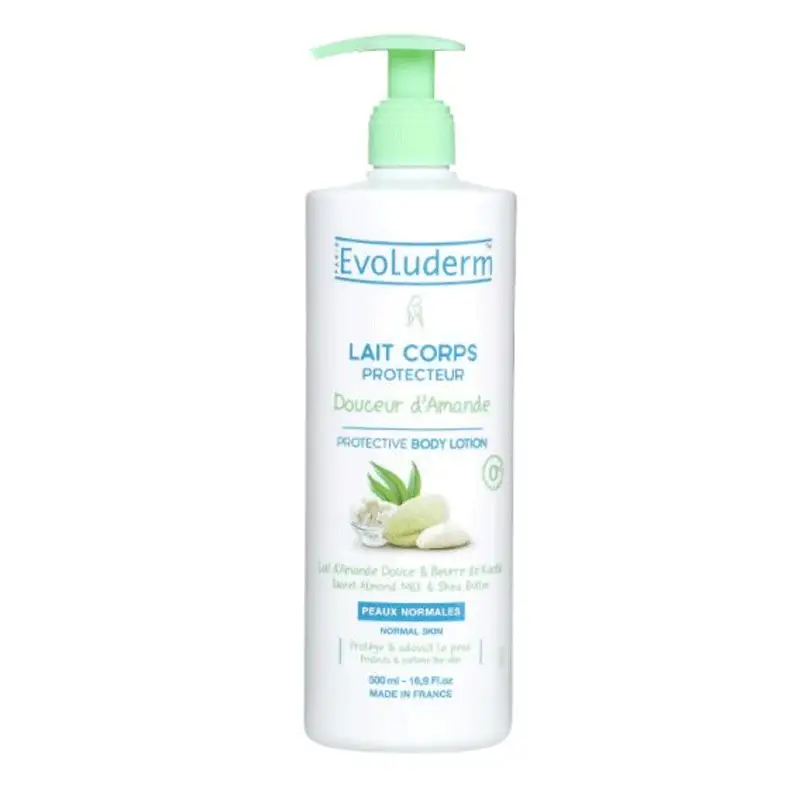Evoluderm Sweet Almond Milk Nourishing Lotion for Normal to Dry Skin - 1L - 3760100173147